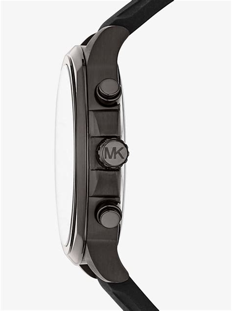 michael kors bryson band|Oversized Bryson Black.